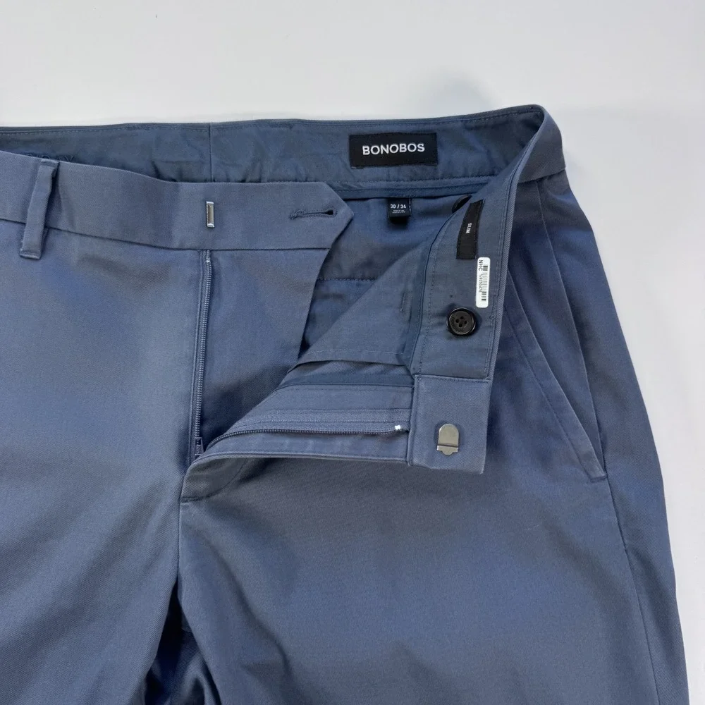 BONOBOS Weekday Warrior Dress Pants Friday Slim Fit Mens 30x34 Blue